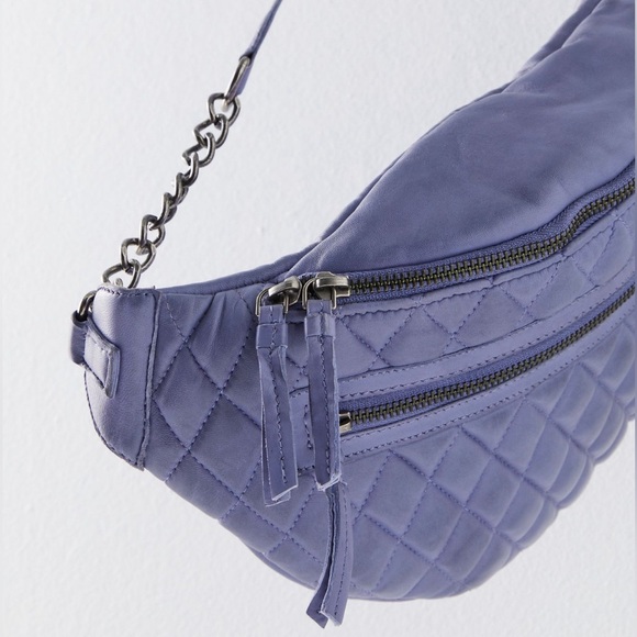Free People Quin Quilted Sling in Wisteria Haze NWT - Picture 7 of 10
